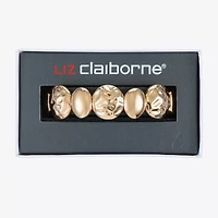 Liz Claiborne Womens Oval Stretch Bracelet