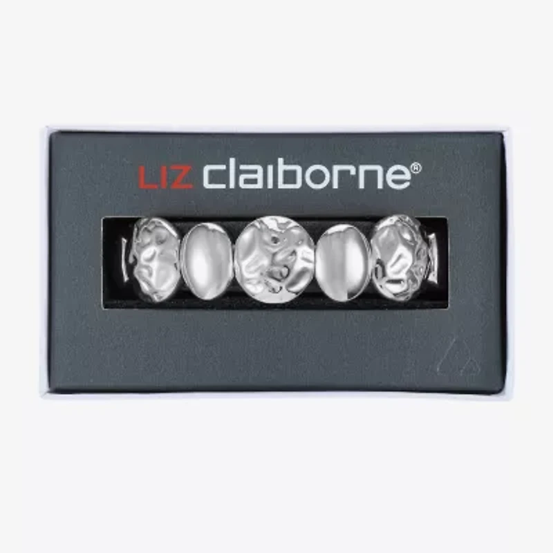 Liz Claiborne Womens Oval Stretch Bracelet