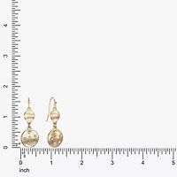 Liz Claiborne Womens Glass Drop Earrings