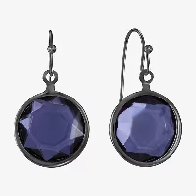 Liz Claiborne Womens Round Drop Earrings