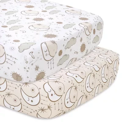 The Peanutshell Starry Skies 5-pc. Crib Bedding Set