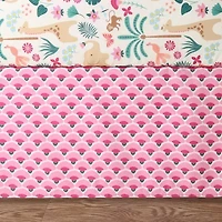 The Peanutshell Bright Safari 5-pc. Crib Bedding Set