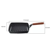 Mesa Mia Cast Iron 9.75" Square Grill Pan