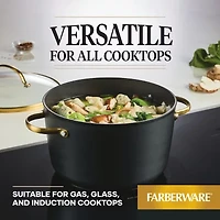 Farberware Induction 6-qt Stockpot with Lid