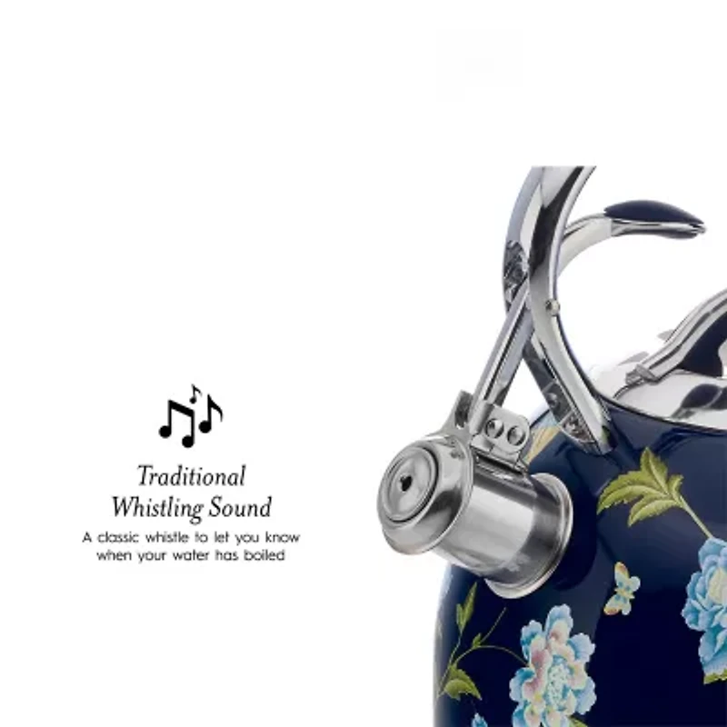 Laura Ashley Stove Top 10-Cup Tea Kettle