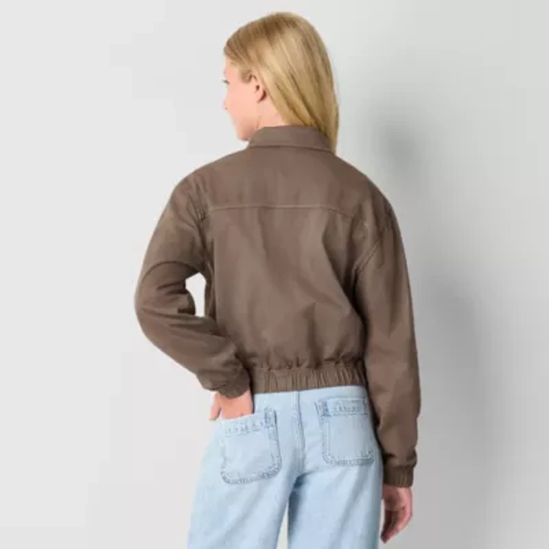 Thereabouts Little & Big Kid Girls Lightweight Utility Jacket