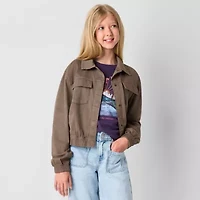 Thereabouts Little & Big Kid Girls Lightweight Utility Jacket