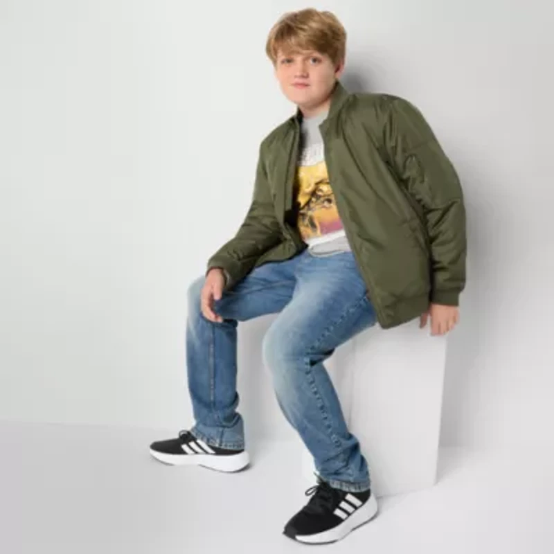 Thereabouts Little & Big Kid Boys Water Resistant Midweight Puffer Jacket