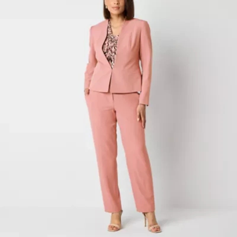 Black Label by Evan-Picone Womens Classic Fit Suit Jacket