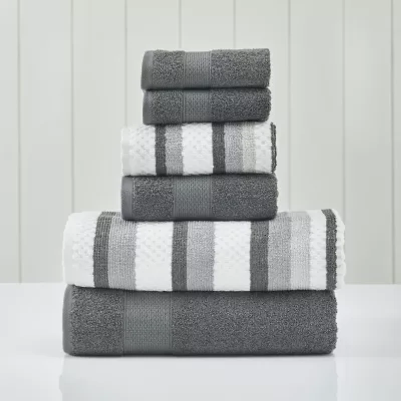Modern Threads Pax Towel Collection 6-pc. Quick Dry Bath Set