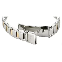 Seiko Womens Two Tone Stainless Steel Bracelet Watch Sut316
