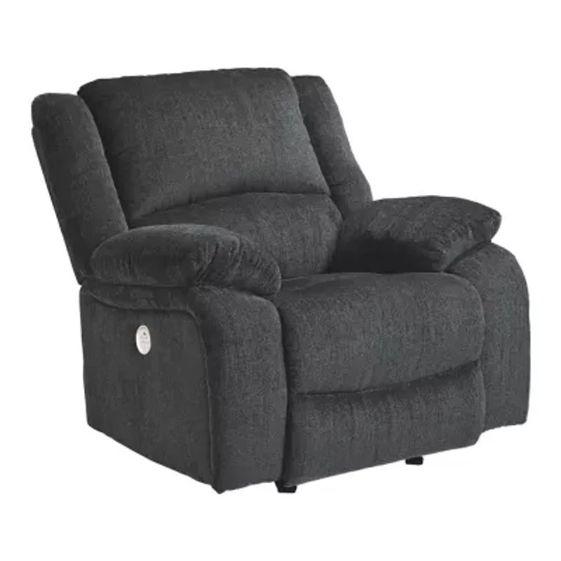 Signature Design by Ashley® Dryden Power Reclining Pad-Arm Recliner