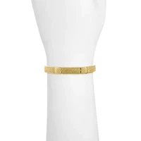 Liz Claiborne Silver Tone Womens Stretch Bracelet