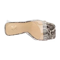 New York & Company Womens Heather Heeled Sandals