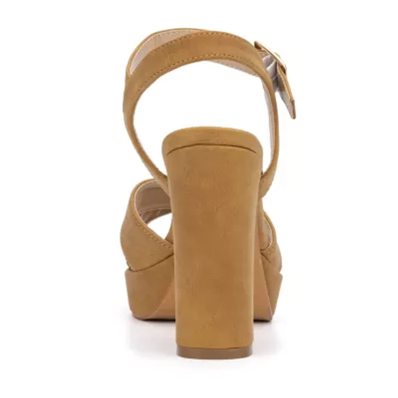 New York & Company Womens Adalia Heeled Sandals