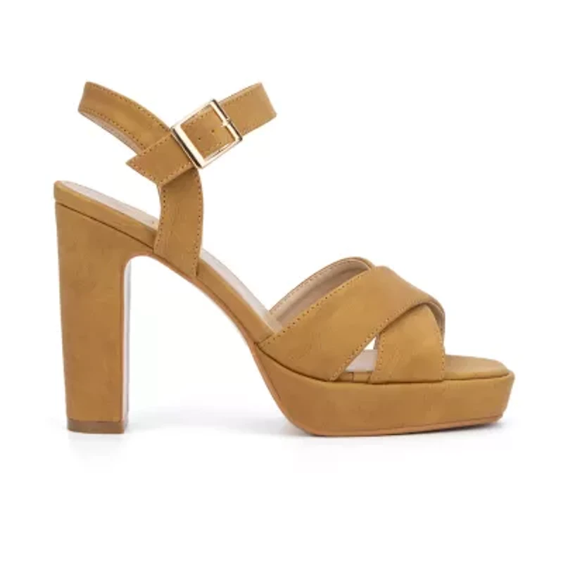 New York & Company Womens Adalia Heeled Sandals