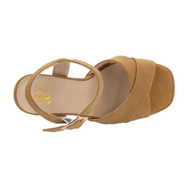 New York & Company Womens Adalia Heeled Sandals