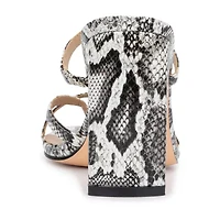 New York & Company Womens Brendi Heeled Sandals