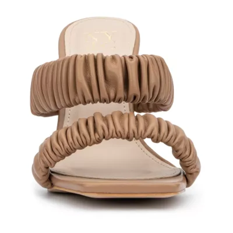 New York & Company Womens Fina Heeled Sandals