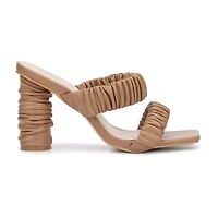 New York & Company Womens Fina Heeled Sandals