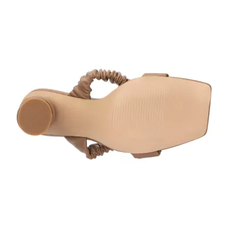 New York & Company Womens Fina Heeled Sandals