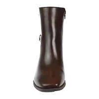 Journee Collection Womens Aubrie Stacked Heel Booties