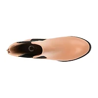 Journee Collection Womens Tayshia Stacked Heel Booties