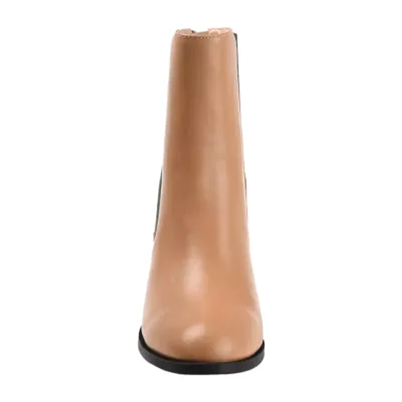 Journee Collection Womens Tayshia Stacked Heel Booties