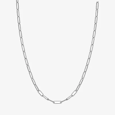 Unisex Adult 14K Gold 20 Inch Link Necklace