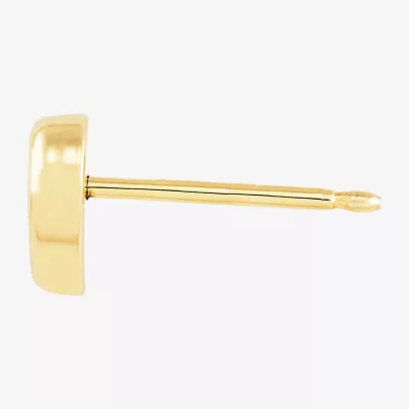 Gold Opulence 14K Gold 7mm Heart Stud Earrings
