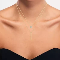 YES, PLEASE! 2-pc. Diamond-Accent Bar Necklace Set in Sterling Silver or 14K Gold Over Silver