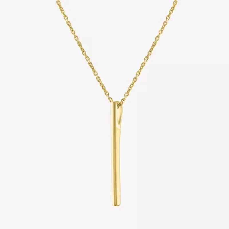 YES, PLEASE! 2-pc. Diamond-Accent Bar Necklace Set in Sterling Silver or 14K Gold Over Silver