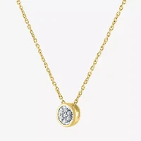 YES, PLEASE! 2-pc. Diamond-Accent Bar Necklace Set in Sterling Silver or 14K Gold Over Silver