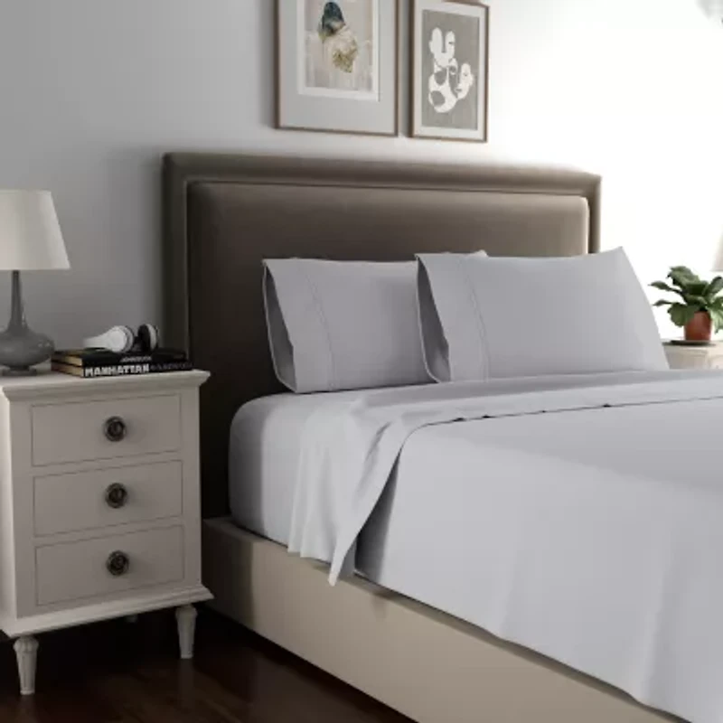 Color Sense 600TC Wrinkle-Resistant Cotton-Rich Sheet Set