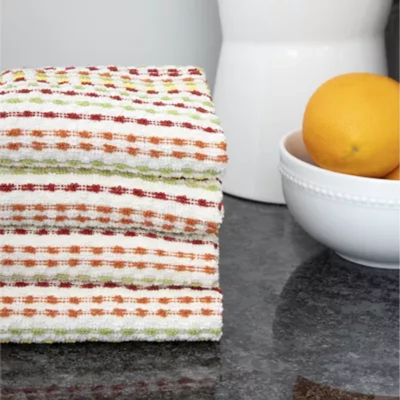 Ritz Pebble Bar Mop 4-pc. Kitchen Towel Set