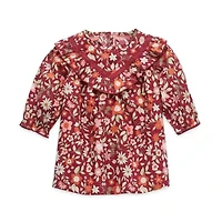 Okie Dokie Baby Girls Long Sleeve A-Line Dress