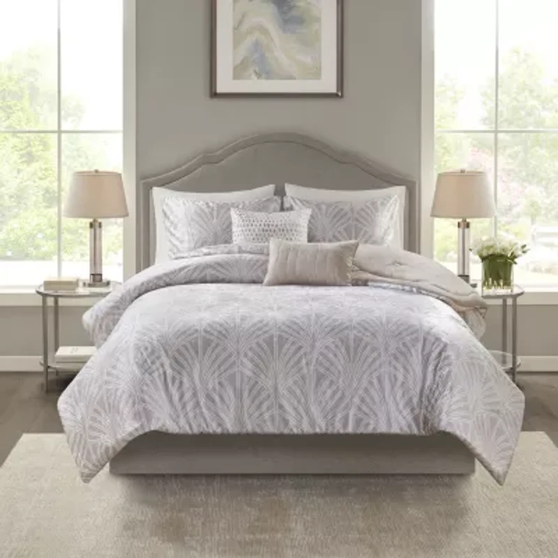 Beautyrest Kiona Velvet 5-pc. Midweight Comforter Set