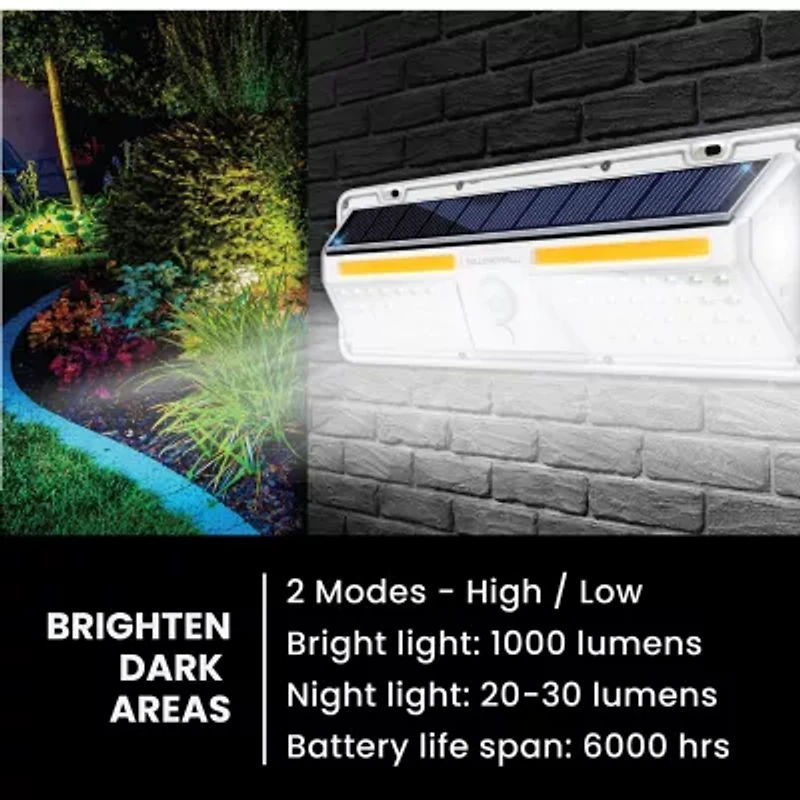 Bell + Howell Bionic Wall Light XL Solar Powered