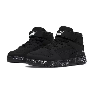 PUMA Rebound Layup Little Kid Boys Basketball Shoes