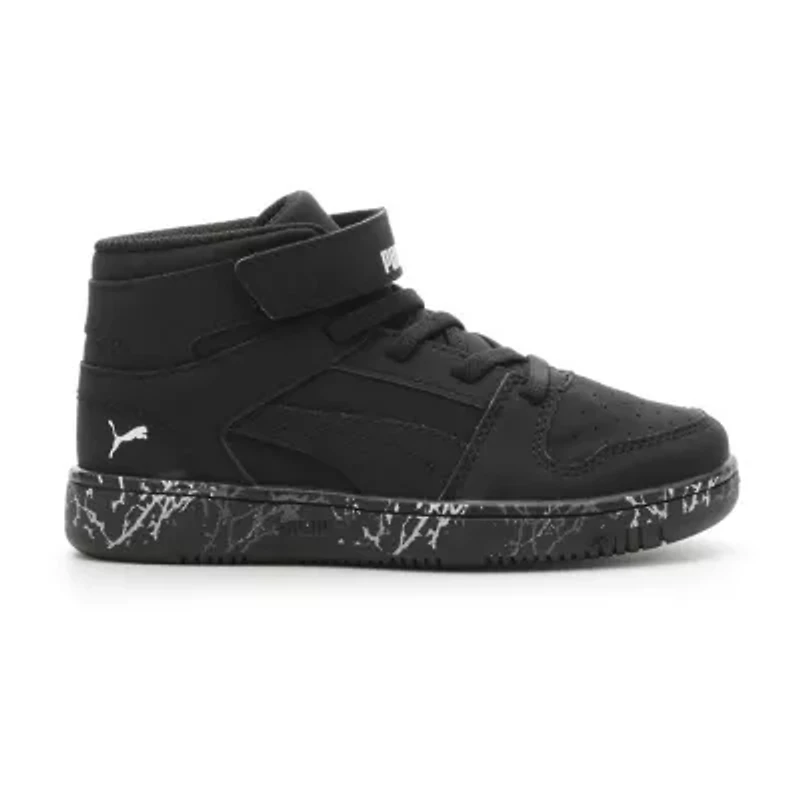 PUMA Rebound Layup Little Kid Boys Basketball Shoes
