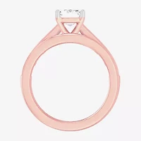 (G-H / Si1-Si2) Womens 3 CT. T.W. Lab Grown White Diamond 14K Gold Side Stone Bridal Set