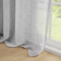 Croscill Romo Grommet Top Sheer Single Curtain Panel