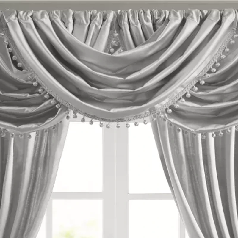 Croscill Avignon Rod Pocket Waterfall Valance