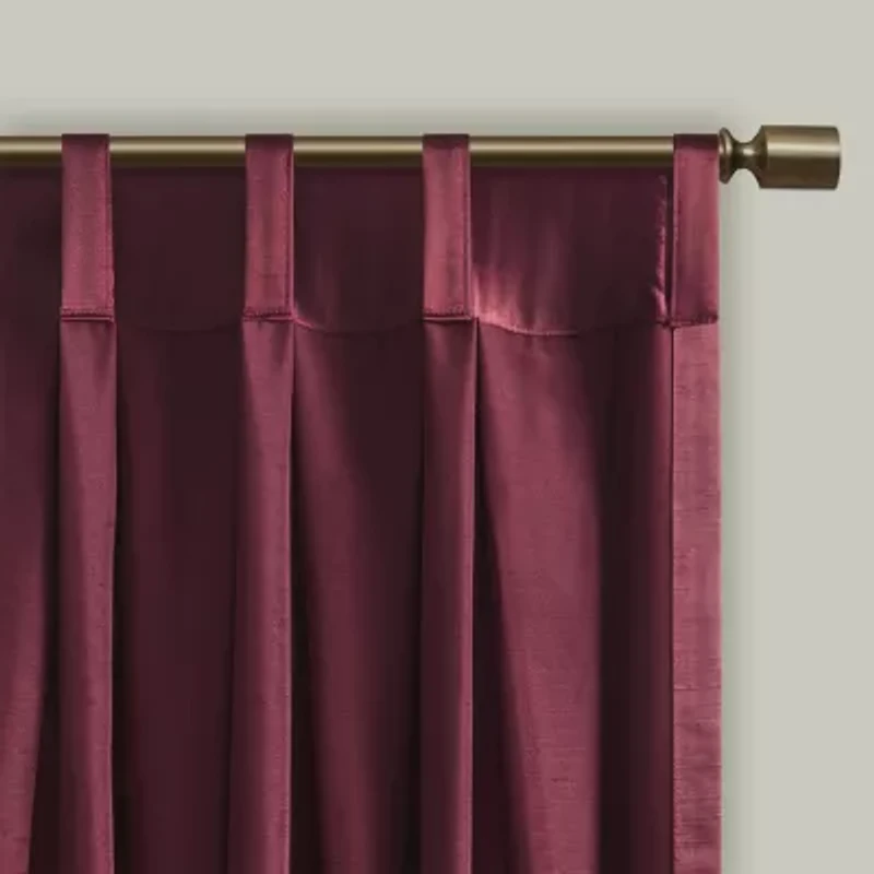Croscill Avignon Rod Pocket Back Tab Light-Filtering Single Curtain Panel