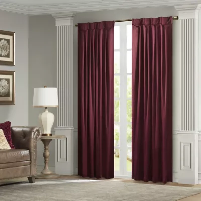 Croscill Avignon Rod Pocket Back Tab Light-Filtering Single Curtain Panel