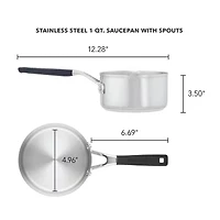 KitchenAid Stainless Steel 1-qt. Sauce Pan