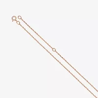 Womens Personalized Diamond Accent Name Pendant Necklace