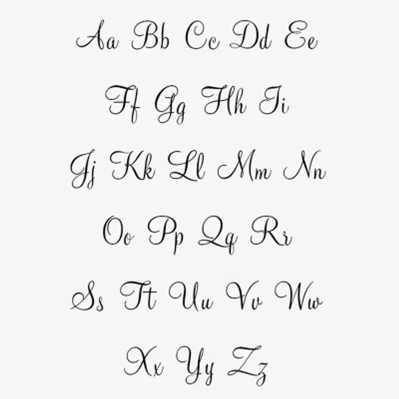 New White Diamond Accent Name Necklaces