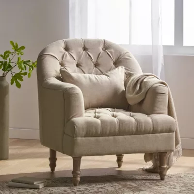 Anastasia Tufted Upholstered Club Chair