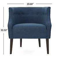 Brandi Tufted Upholstered Club Chair